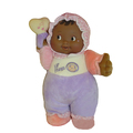 Jc Toys Lil Hugs Babys First Soft Doll w/Rattle, 12in., African-American 48001